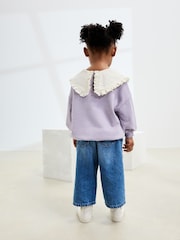 Lilac Bear Collared Sweatshirt (3mths-7yrs) - Image 3 of 8