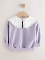 Lilac Bear Collared Sweatshirt (3mths-7yrs) - Image 6 of 8