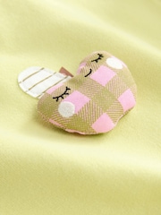 Lime Green Apple Character - Sudadera de cuello redondo (3 meses-7 años) - Imagen 8 de 9