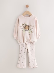 Light Pink Fairy - Sweatshirt & Flare Leggings Set (3mths-7yrs) - Bild 5 von 8