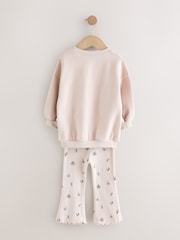 Light Pink Fairy - Sweatshirt & Flare Leggings Set (3mths-7yrs) - Bild 6 von 8
