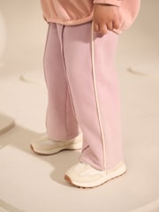 Light Pink Plant Graphic Print Hoodie & Wide Leg Joggers Set (3mths-7yrs) - Image 3 of 11