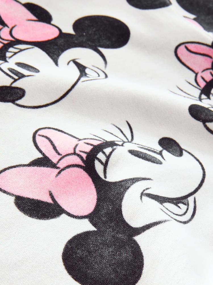 Cream Disney Minnie Mouse Sweatshirt & Leggings Set (3mths-7yrs) - Image 7 of 7 Cream Disney Minnie Mouse Sweatshirt & Leggings Set (3mths-7yrs) - Image 7 of 7