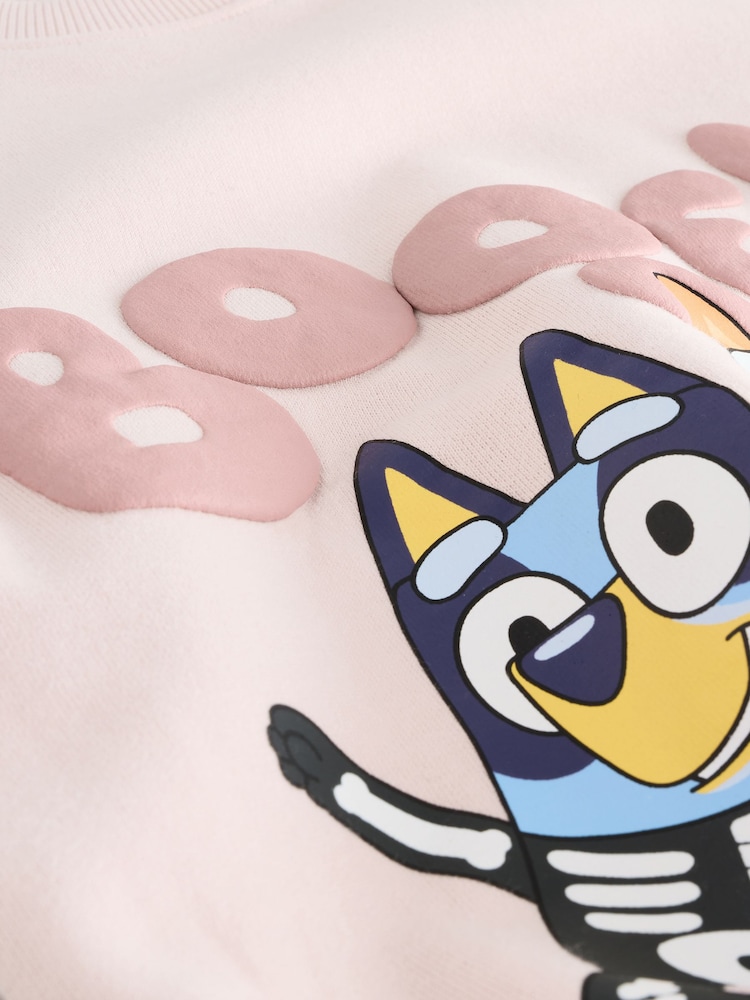 Pink Bluey Halloween Sweatshirt & Leggings Set (12mths-7yrs) - Image 4 of 4