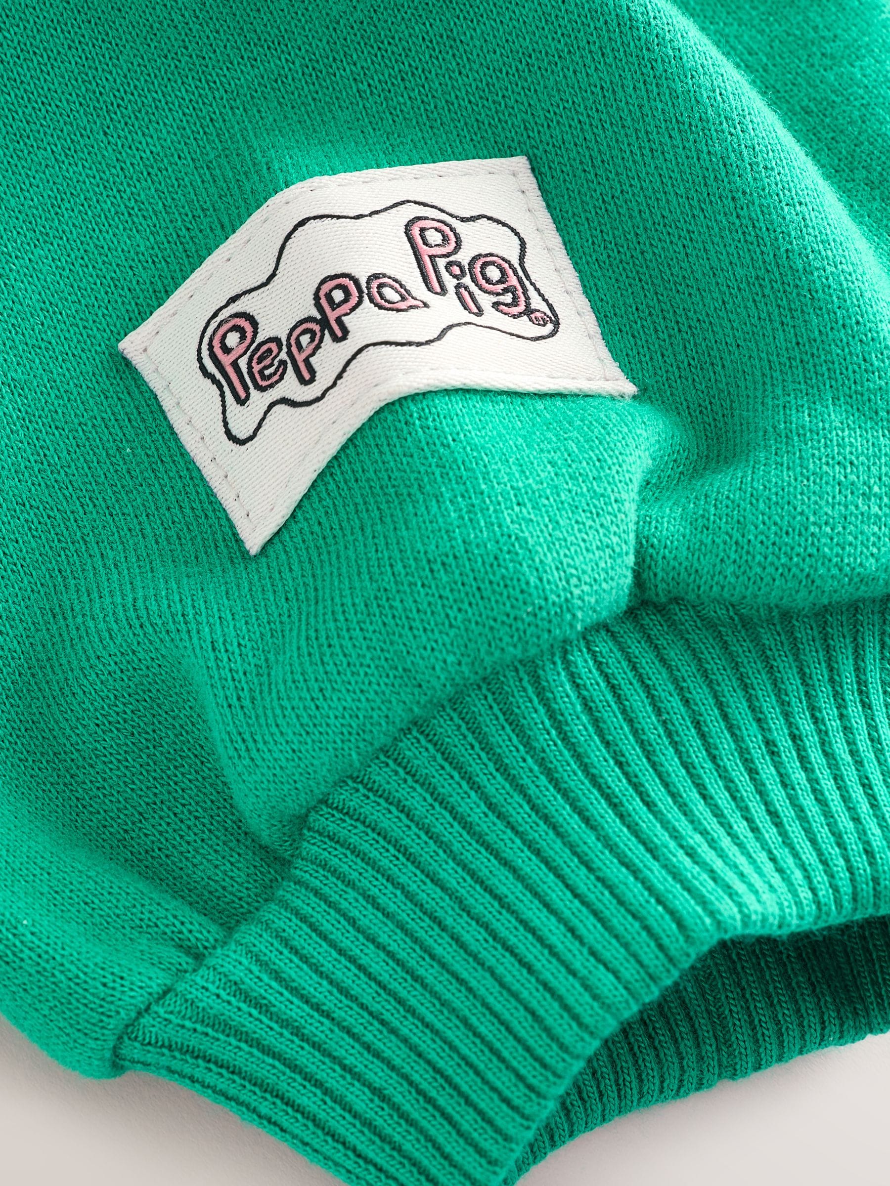 Buy Green Peppa Pig Crew Neck Sweatshirt (3mths-7yrs) from Next USA