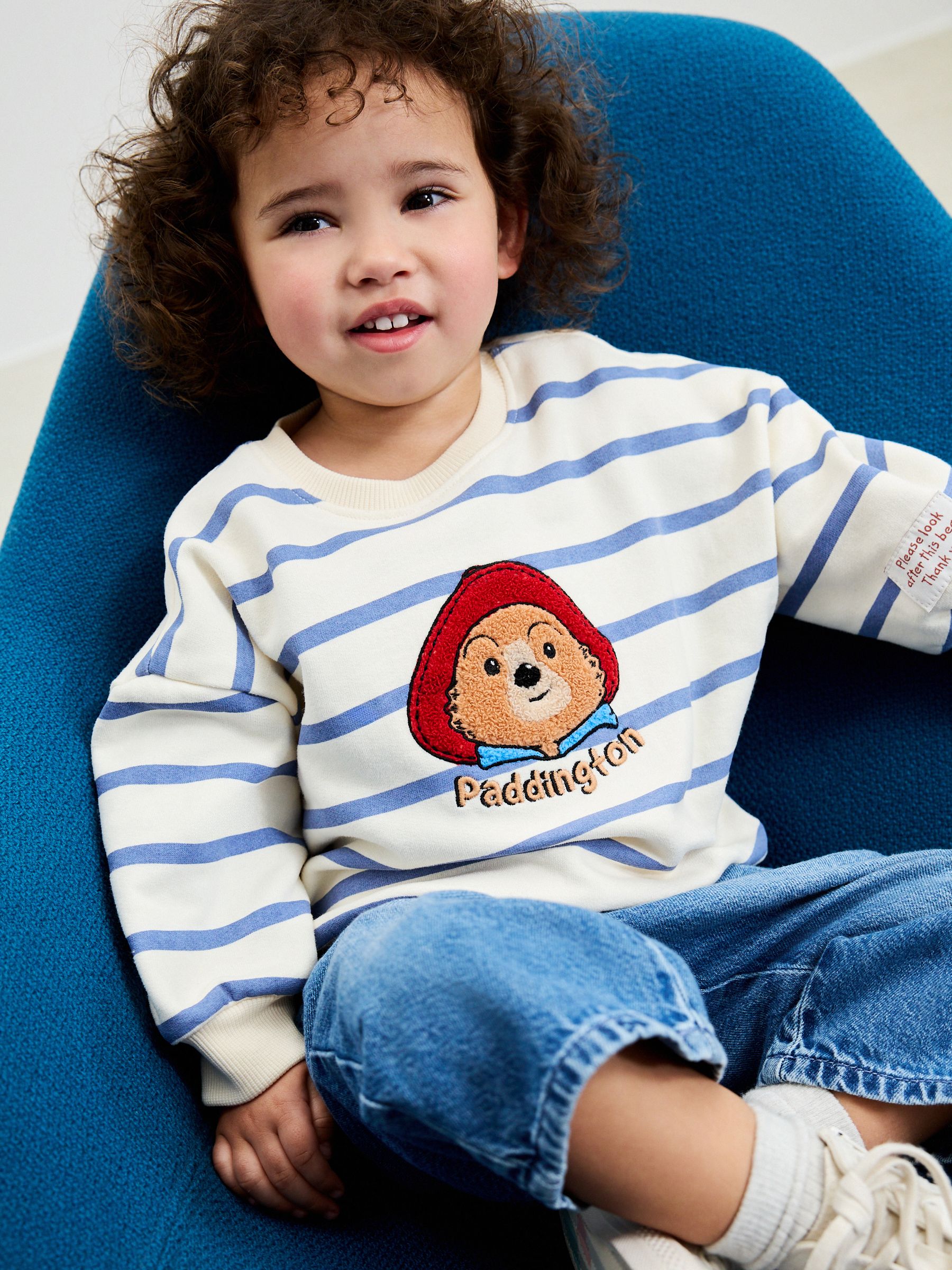 Buy Paddington Bear Cream Stripe Sweatshirt (3mths-7yrs) from Next USA