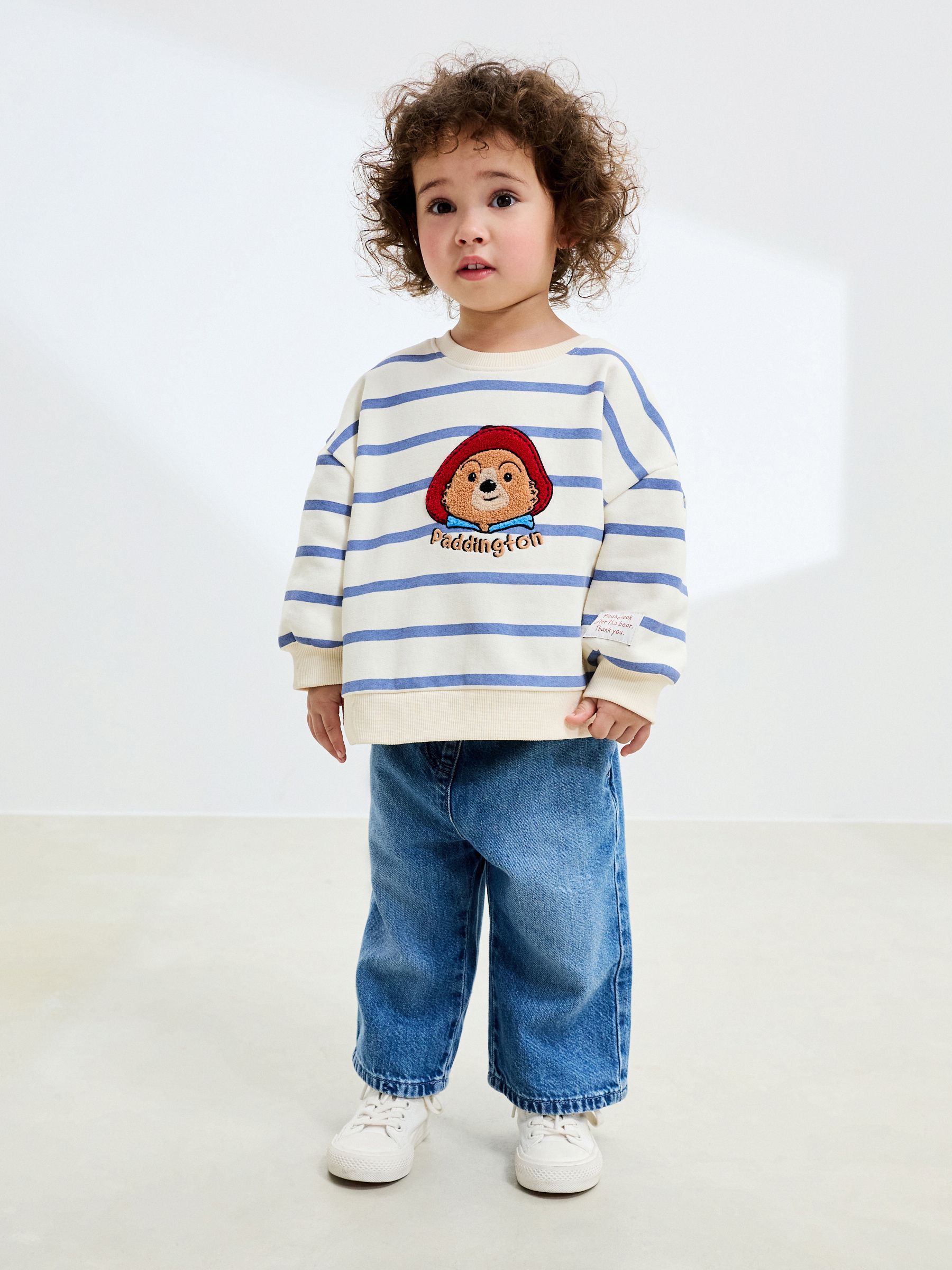 Buy Paddington Bear Cream Stripe Sweatshirt (3mths-7yrs) from Next USA