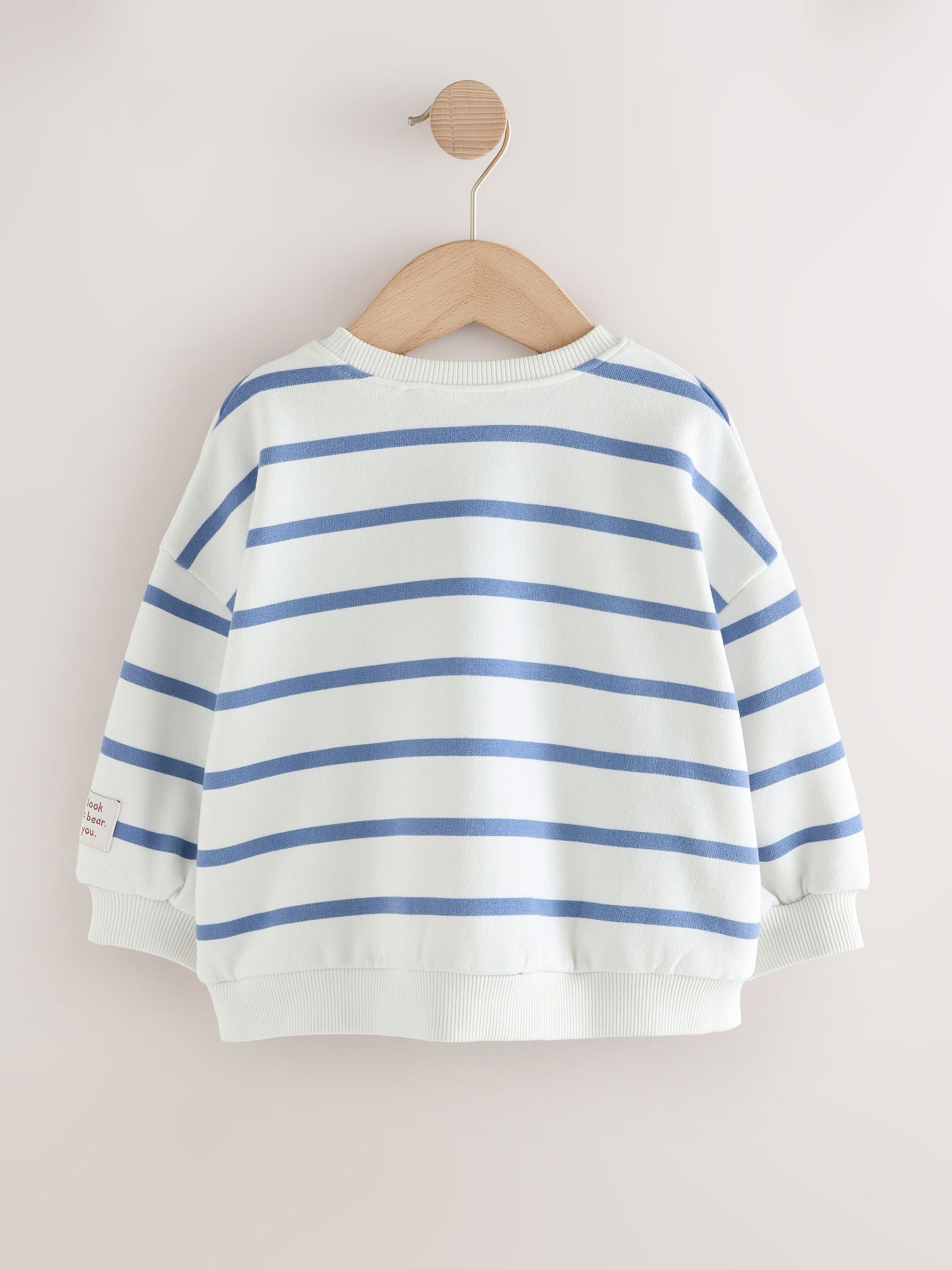Buy Paddington Bear Cream Stripe Sweatshirt (3mths-7yrs) from Next USA