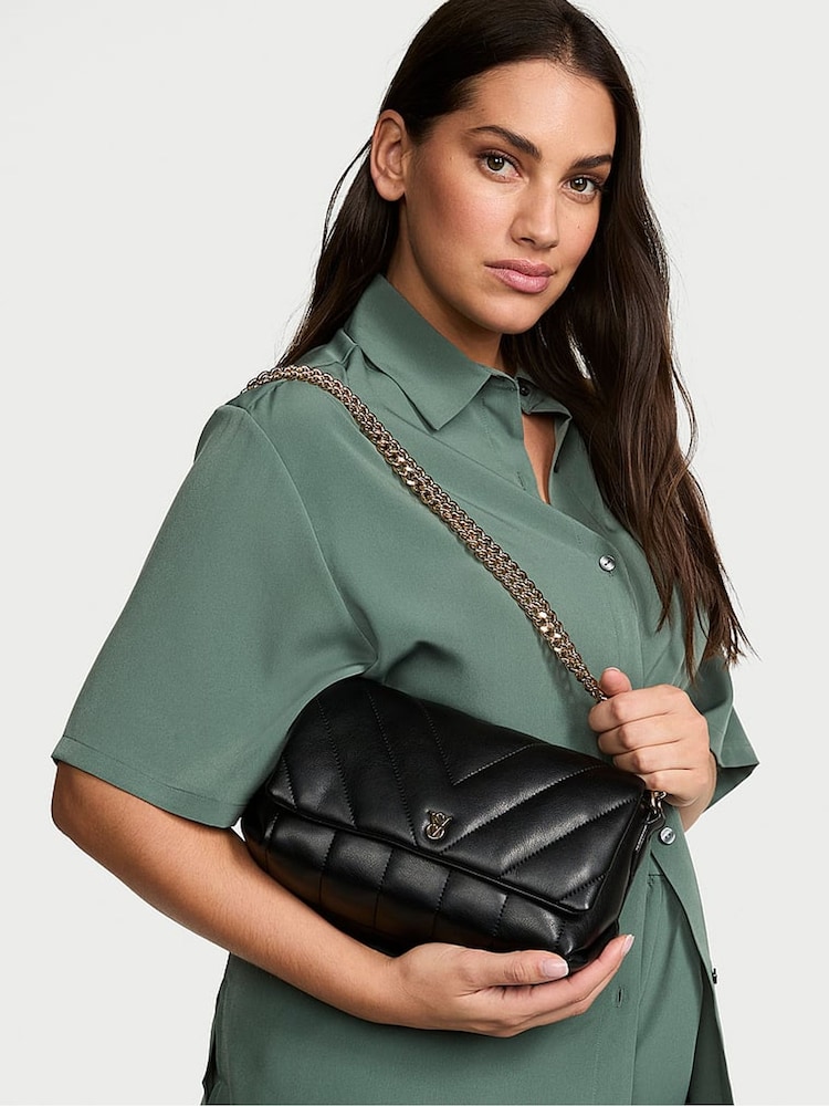 Victoria's Secret Black Crossbody Bag - Image 3 of 3