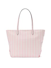 Victoria's Secret Iconic Stripe Pink Tote Bag - Image 2 of 3