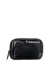 Victoria's Secret Black Travel Trio Makeup Bag - Image 2 of 3
