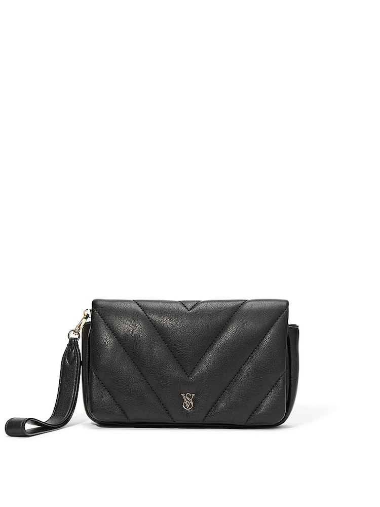 Victoria's Secret Black Wristlet Clutch Purse - Image 1 of 3