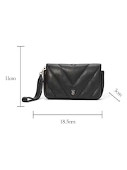 Victoria's Secret Black Wristlet Clutch Purse - Image 4 of 4