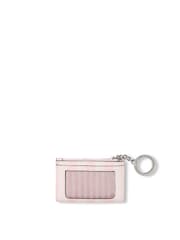 Victoria's Secret Iconic Stripe Pink Foldable Card Holder Keyring - Image 2 of 2