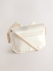 Cream Rose Bow Bag - Image 2 of 5
