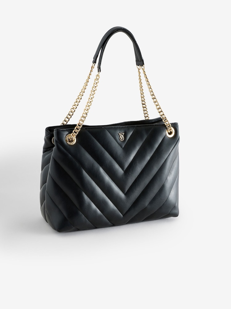 Victoria's Secret Black Tote Bag - Image 1 of 2