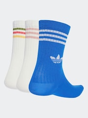 Bela Ecru -  3-delni komplet nogavic adidas Originals - Slika 2 iz 5