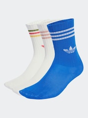 Bela Ecru -  3-delni komplet nogavic adidas Originals - Slika 4 iz 5