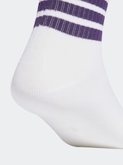 adidas White LK RIB 3 Pack SO Socks - Image 4 of 4