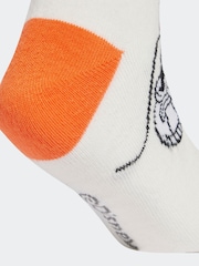 adidas White Mickey Mouse Socks 3 Pack - Image 4 of 4