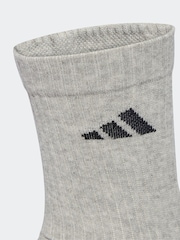 Weiß - adidas Logo Crew Socks 6 Pack - Bild 3 von 4