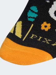 adidas White Little Kids Disney Coco Crew Socks 3 Pack - Image 3 of 4