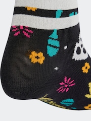 adidas White Little Kids Disney Coco Crew Socks 3 Pack - Image 4 of 4