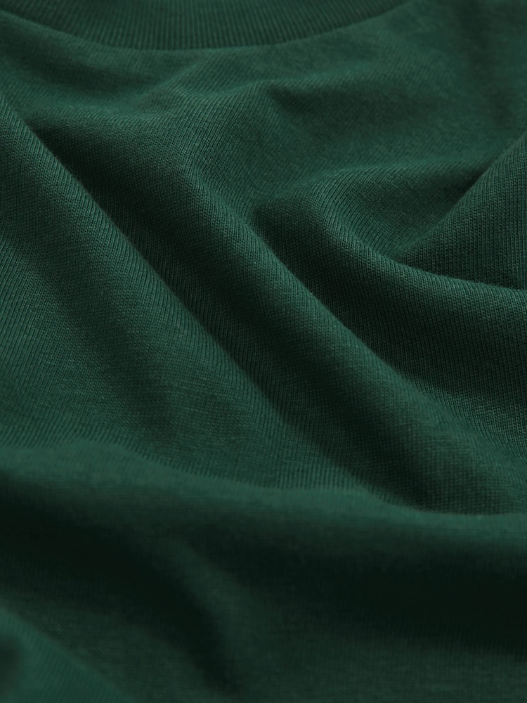 Reiss Amiee Green Honor 13-14 yrs Cotton Crew-Neck T-Shirt - Image 4 of 4