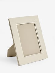 Sosandar Cream Faux Leather 7 x 5" (18 x 13cm) Photo Frame - Image 4 of 5