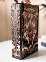 Rockett St George Brown Art Deco Style Book Vase - Image 2 of 4
