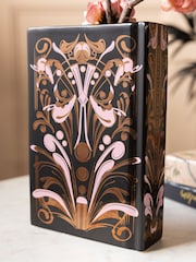Rockett St George Brown Art Deco Style Book Vase - Image 3 of 4