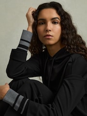 Sweat à capuche Reiss Alexi en jersey avec cordon de serrage - Image 4 de 7