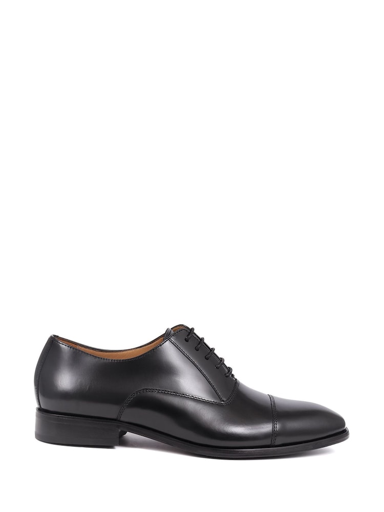 Jones Bootmaker Marvin Leather Oxford Black Shoes - Image 1 of 5