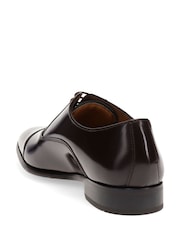 Jones Bootmaker Brown Marvin Leather Oxford Shoes - Image 3 of 5