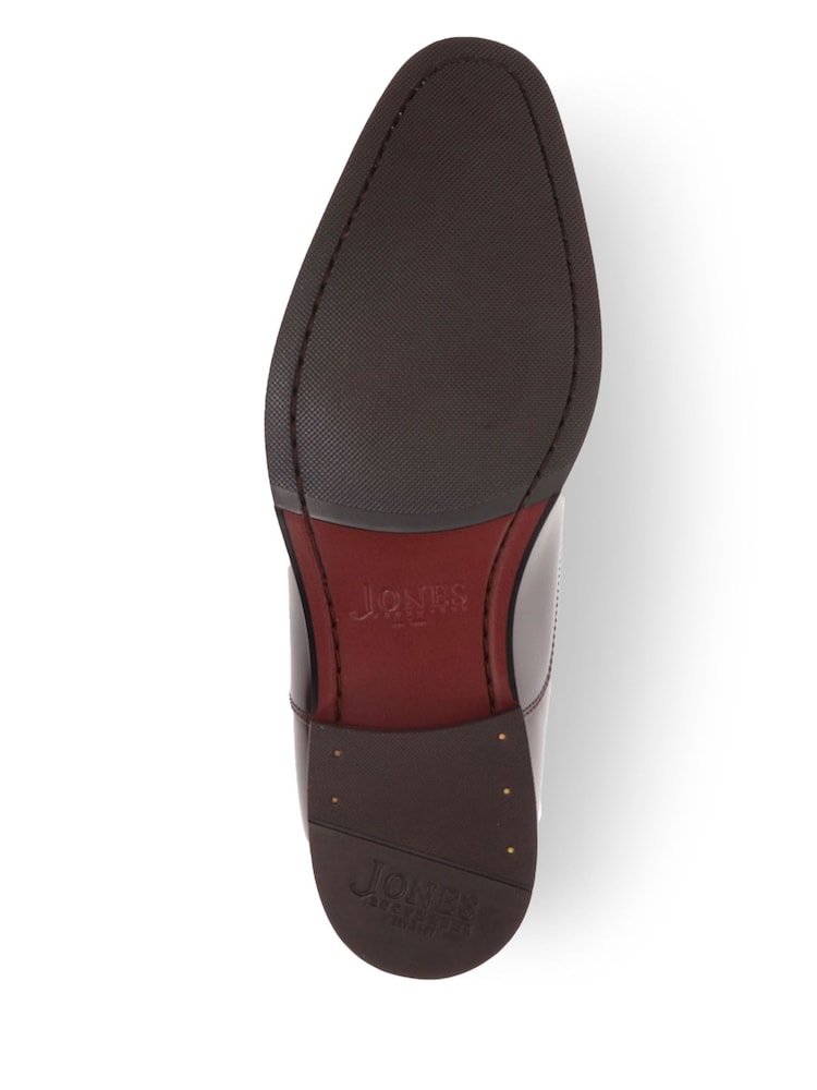 Jones Bootmaker Brown Marvin Leather Oxford Shoes - Image 5 of 5