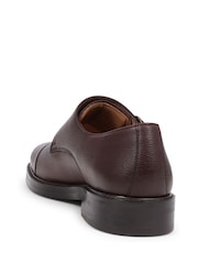 Jones Bootmaker Brown Ollie Leather Monk Shoes - Image 3 of 5