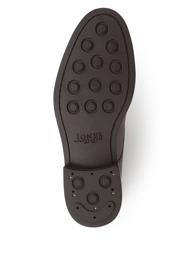 Jones Bootmaker Brown Ollie Leather Monk Shoes - Image 5 of 5