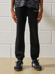 Abercrombie & Fitch Logo Tapered Joggers With Stripe Detail - Image 1 of 7