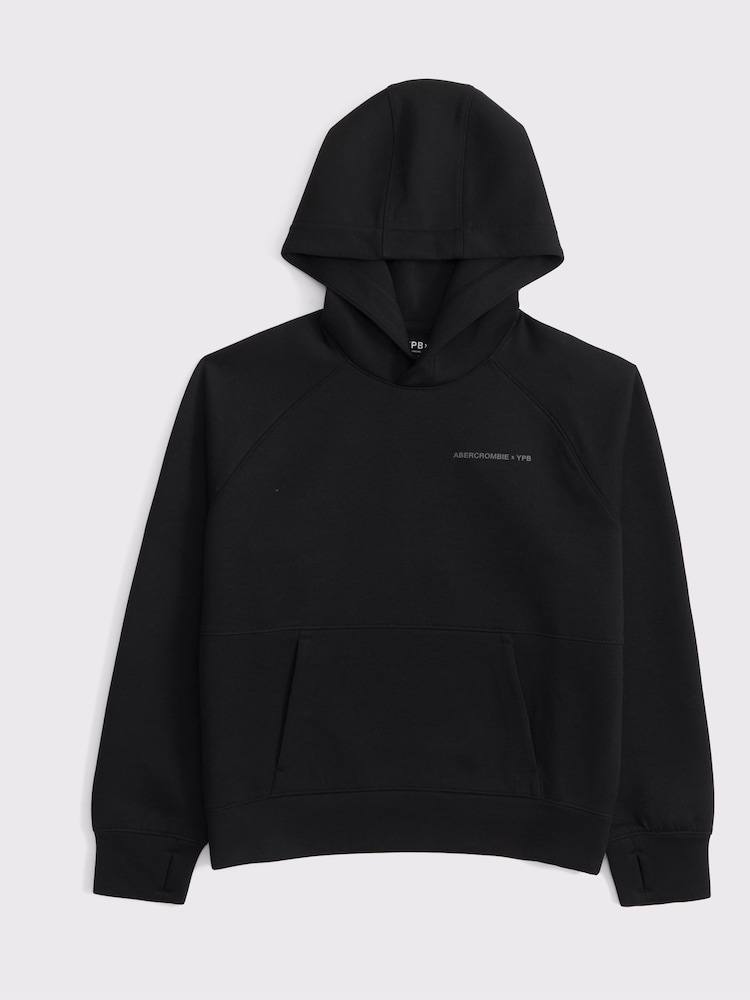Abercrombie & Fitch Active Sports Logo Hoodie With Back Print - Image 1 of 2