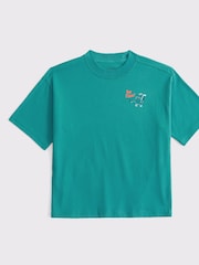 Abercrombie & Fitch Fun Cartoon Back Graphic T-Shirt - Image 7 of 8
