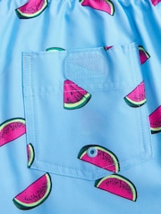 Abercrombie & Fitch Fun Summer Print Swim Shorts - Image 3 of 3