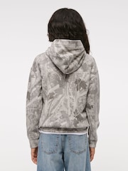 Abercrombie & Fitch Camo Print Logo Hoodie - Image 2 of 4