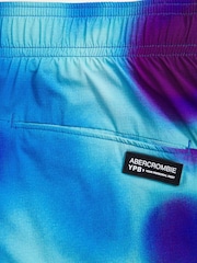 Abercrombie & Fitch Tie Dye Print Swim Shorts - Image 3 of 3