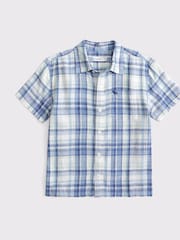 Abercrombie & Fitch Short Sleeve Linen Occasion Shirt - Image 1 of 1