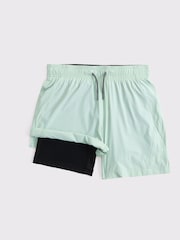 Abercrombie & Fitch Logo Swim Shorts - Image 2 of 3