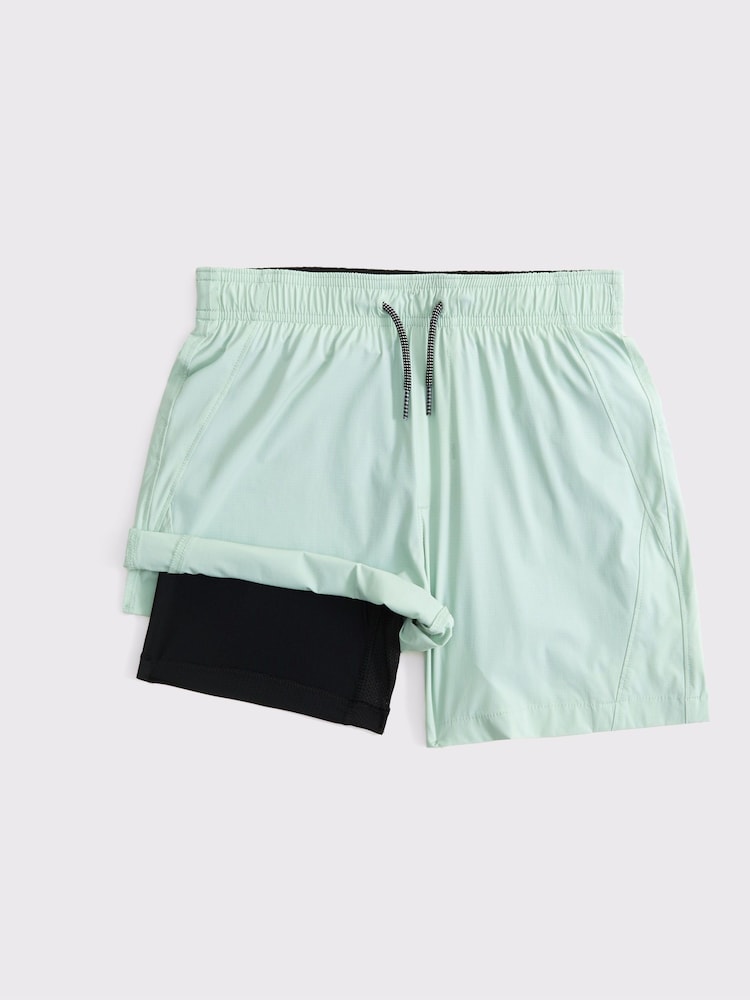 Abercrombie & Fitch Logo Swim Shorts - Imagen 2 de 3 Abercrombie & Fitch Logo Swim Shorts - Imagen 2 de 3