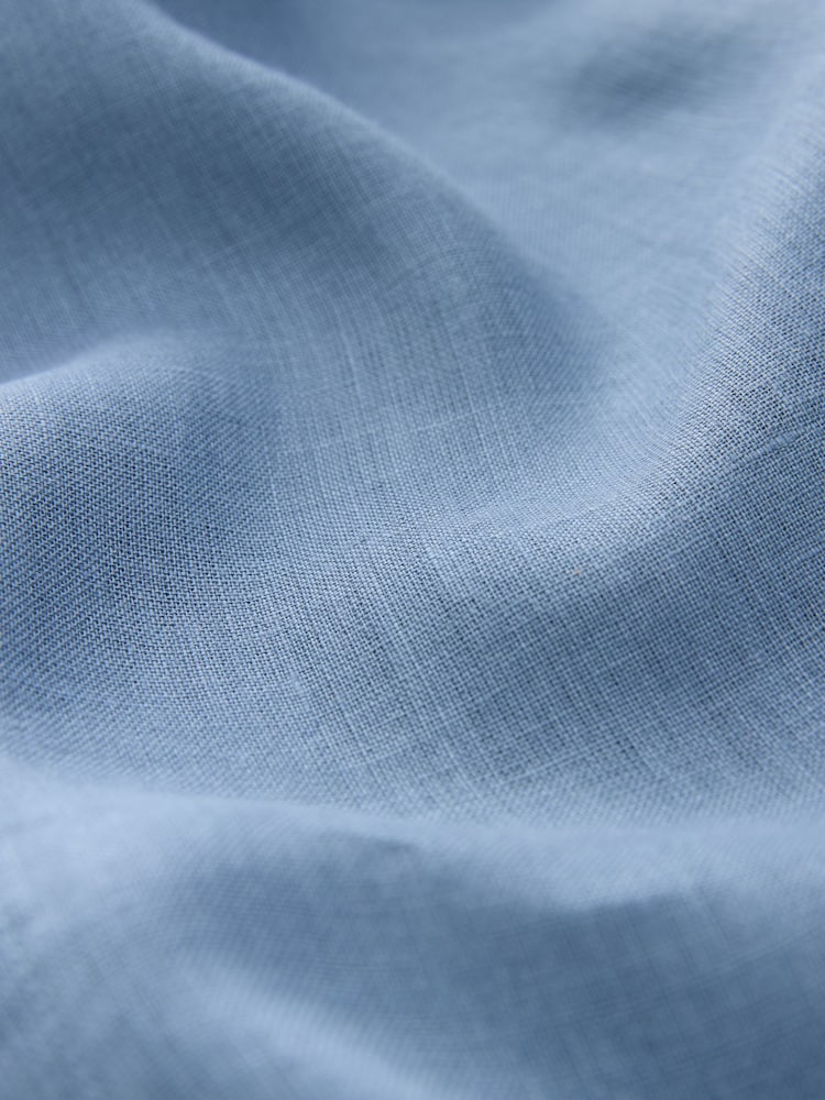 Neutral Premium 100% Linen Midi Column Dress - Image 4 of 4