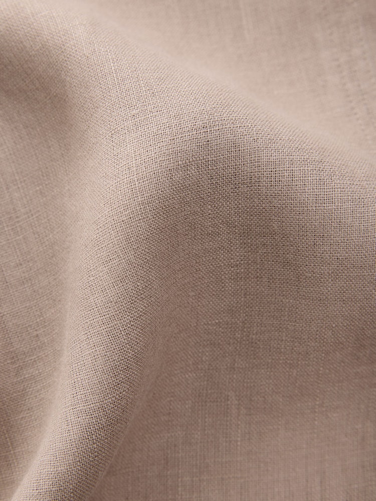 Blue N. Premium 100% Linen Midi Column Dress - Image 9 of 9