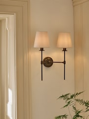 Bronze Carolina 2 Light Wall Light - Image 1 of 5