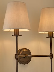 Bronze Carolina 2 Light Wall Light - Image 3 of 5